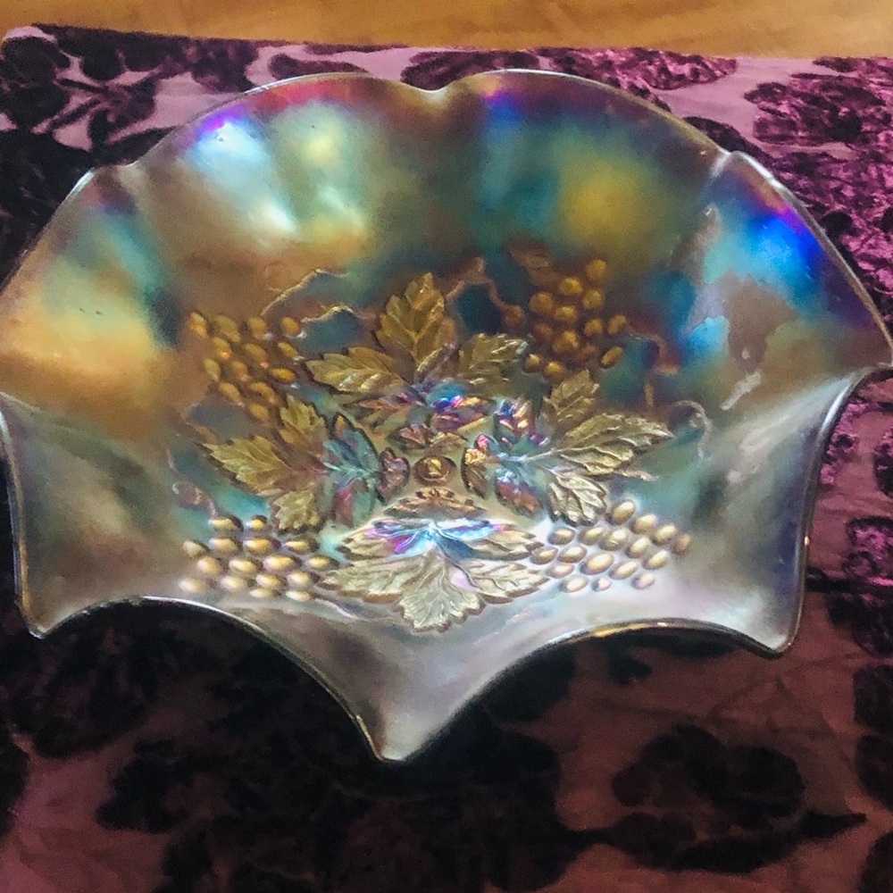 Iridescent Decorative Bowl